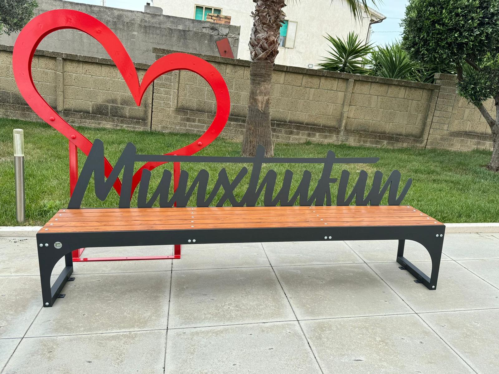 PANCHINA CUORE PERSONALIZZABILE- UG22013PC