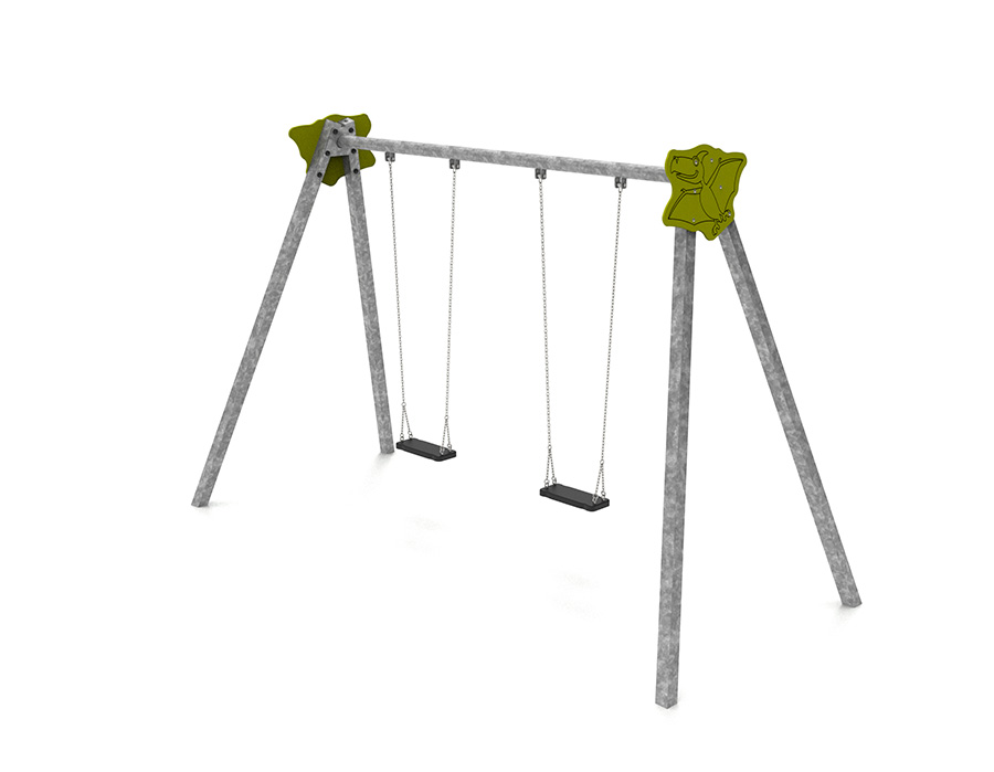 Altalena del dinosauro - PT751 - immagine 3
